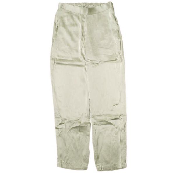 H BEAUTY＆YOUTH エイチ ビューティーアンドユース 日本製 SILK EASY PANTS シルクイージーパンツ 1614-299-4734 M シルバーグレー