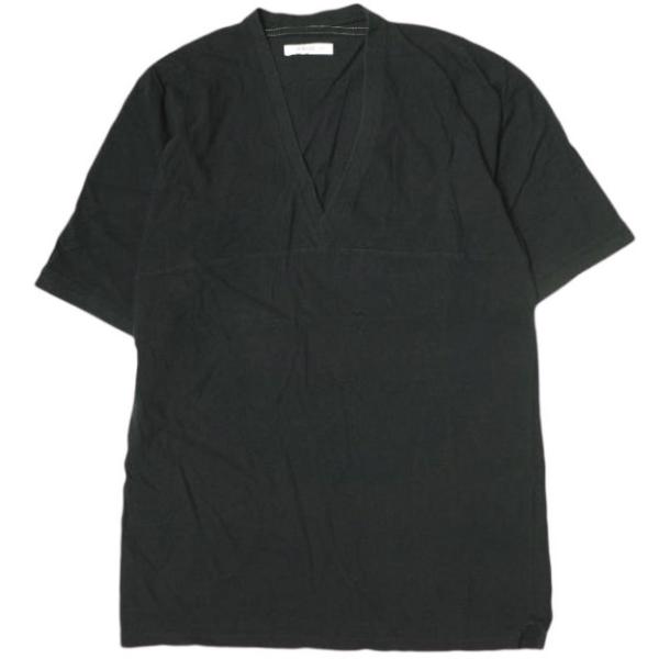 FUMIKA_UCHIDA - FUMIKA UCHIDA フミカウチダ COTTON_ DEEP V OVER SHOULDER TEE オーバーショルダーVネックTシャツ FU-J-CT004 ブルー S FUMIKA＿UCHIDA フミカウチダ 日本製 COTTON DEEP V OVER