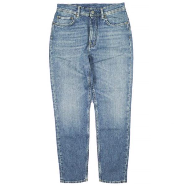 新品 Acne Studios アクネストゥディオズ イタリア製 Melk Mid Blue スリムテーパードデニムパンツ 27 定価44,000円 ジーンズ g23047