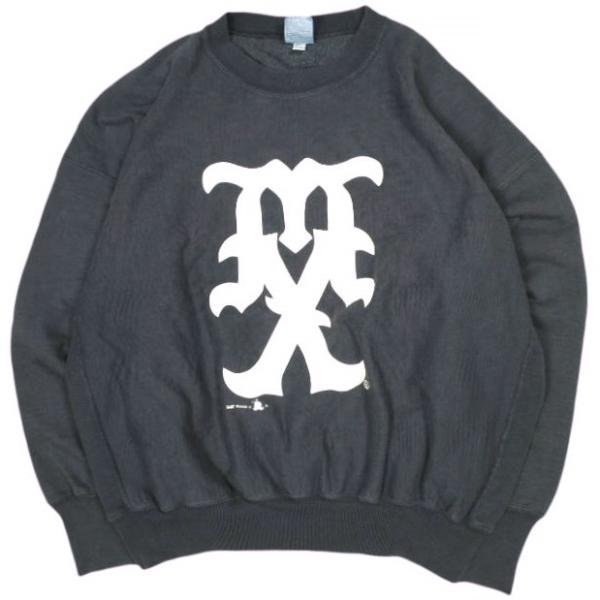 セントマイケル スウェット L SAINT MICHAEL セントマイケル 24AW CREW SWEAT / MX ロゴプリント