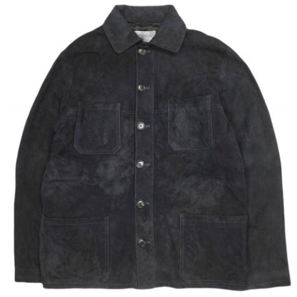 QUATTROCCHI クアトロッキ イタリア製 ゴートスエードカバーオール 23