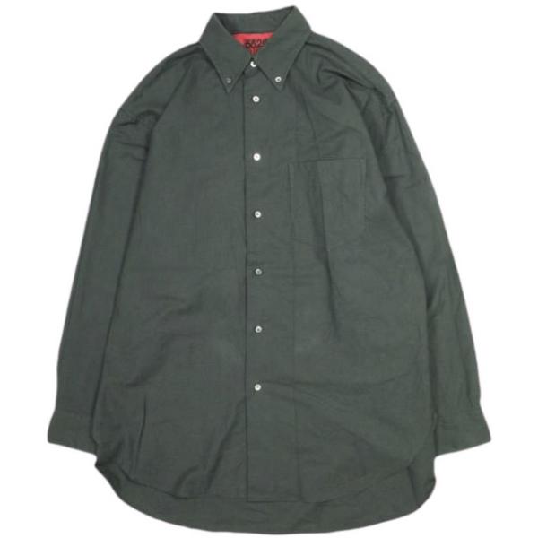 5525gallery x BEAUTY＆YOUTH 5525ギャラリー 21SS OX BD SHIRT オーバーサイズオックスフォードボタンダウンシャツ S/M グレー g23835