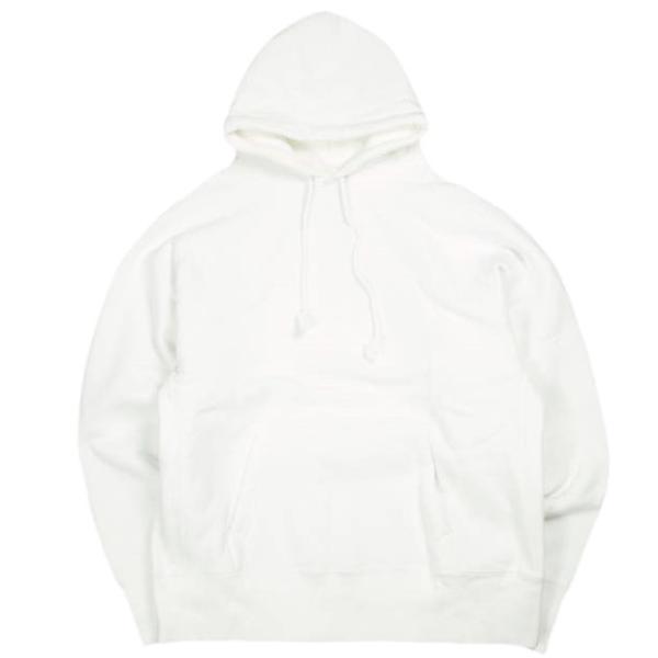 CAMBER キャンバー アメリカ製 CROSSKNIT PULLOVER PARKA クロスニットプルオーバーパーカー XL WHITE MADE IN USA 裏起毛 スウェット