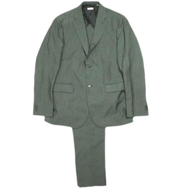 BEAUTY＆YOUTH UNITED ARROWS BUSINESS ドライツイル2Bジャケット ＆ ノープリーツパンツ 48 DK.GRAY スーツ セットアップ g24344