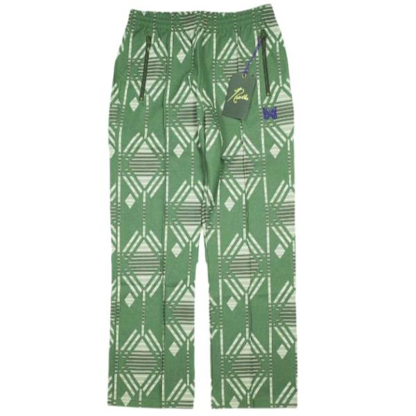 【2回着】Needles TRACK PANT POLY SMOOTH カーキ 新品 Needles ニードルス 23AW 日本製 TRACK PANT - POLY JQ. トラック