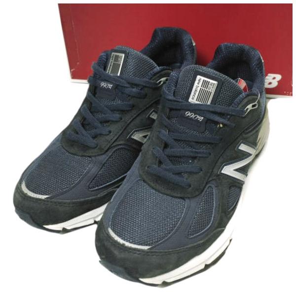 NEW BALANCE ニューバランス アメリカ製 M990NV4 US10D(28cm) NAVY