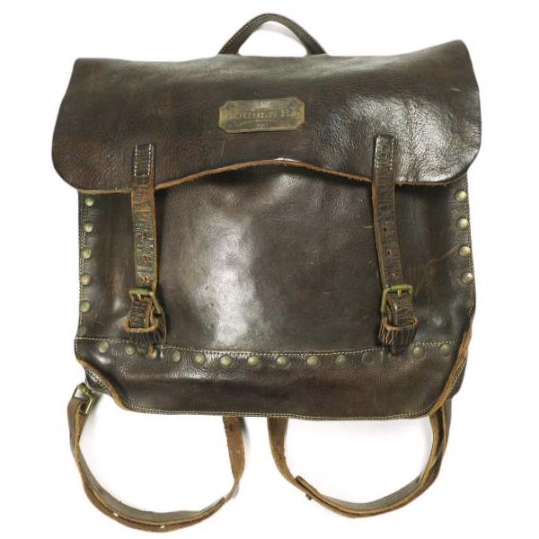 RRL レザートリム メッセンジャーバッグ ビジネスバッグ 未使用 RRL レザートリム メッセンジャーバッグ ビジネスバッグ キ*キ