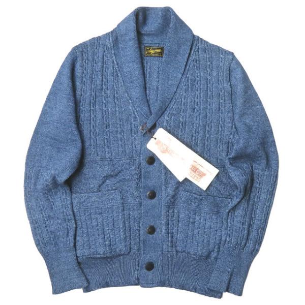 stevenson overall ローゲージ カーディガン オリーブ S looponline_g2473
