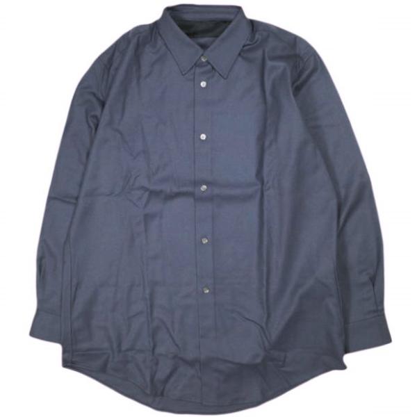 新品 un/unbient アン 23AW REGULAR COLLAR SHIRTS super140s wool