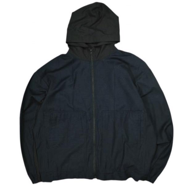 CHANGES チェンジーズ 日本製 Remake Hoodie(Slacks Type) リメイクフーデッドジャケット Free BLACK/NAVY パーカー ブルゾン アウター