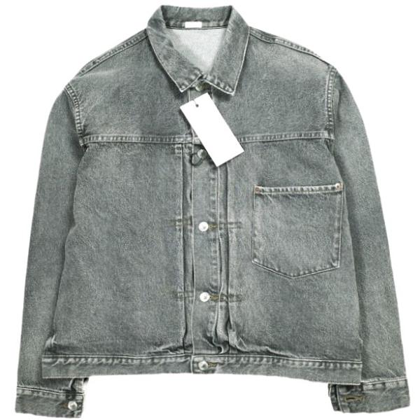 新品 A.PRESSE アプレッセ 25AW 日本製 Vintage Gray Denim Jacket 1st