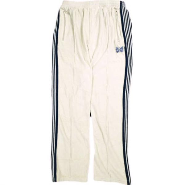 Needles ニードルス 日本製 Narrow Track Pant - C/Pe Velour ナロートラックパンツ ベロア EJ202 M Beige イージー ジャージ ボトムス【中古】【Needles】 Needles ニードルス 日本製 Narrow Track Pant - C/Pe Velour ナロー