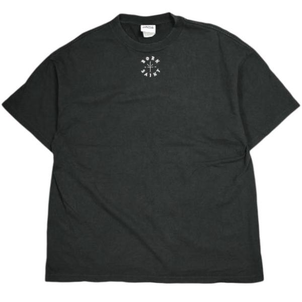 SAINT MICHAEL セントマイケル 24SS BR_SS TEE / BORN プリントTシャツ