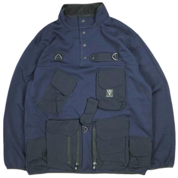South2 West8 S2W8 23SS Tenkara Trout Pullover Jacket - Poly Smooth テンカラトラウトプルオーバージャケット MR823 S NAVY g25761