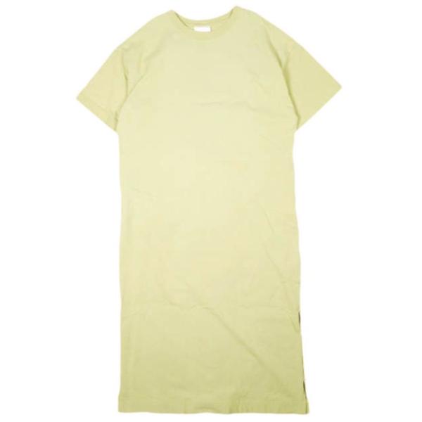 Ray BEAMS レイビームス 19SS サイドスリット ビッグTワンピース 63-26-0440-370 ONE SIZE マスタード ビッグシルエット Tシャツ トップス