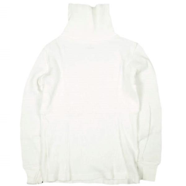 BEAMS BOY ビームスボーイ ヘビーサーマルタートルネックカットソー 13-14-0374-654 ONE SIZE WHITE ワッフル 長袖 Tシャツ トップス