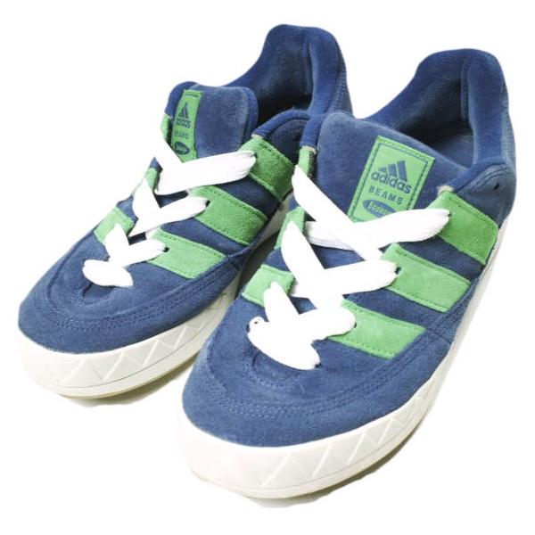 Bodega x adidas x BEAMS ボデガ アディダス ビームス 別注 ADIMATIC アディマティック IE9212 US11(29cm) NAVY/GREEN スニーカー シューズ