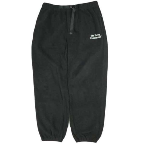 THE ENNOY PROFESSIONAL エンノイ プロフェッショナル 24AW Polartec Fleece Pants ポーラテックフリースパンツ AW24BRENPT06LP XL Black