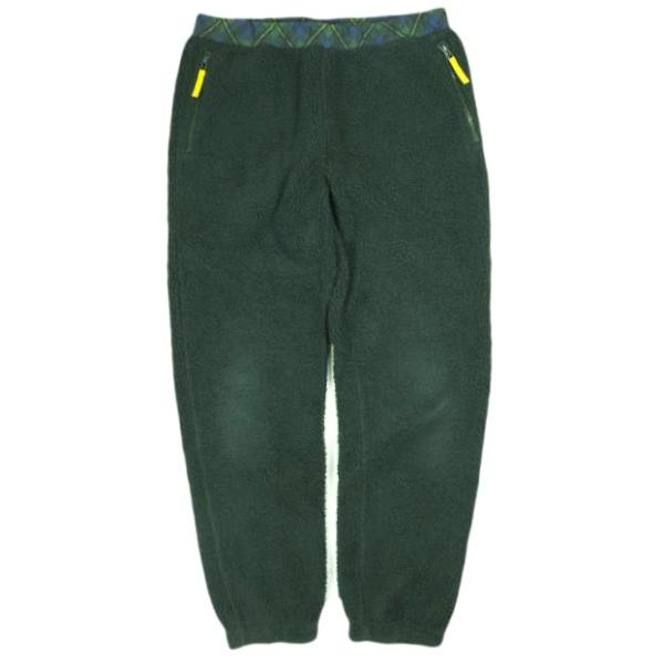 J.W.Anderson x UNIQLO ジェイダブリューアンダーソン ユニクロ 別注 ボアフリースパンツ 341-446292 L Dark Green ボトムス g26295