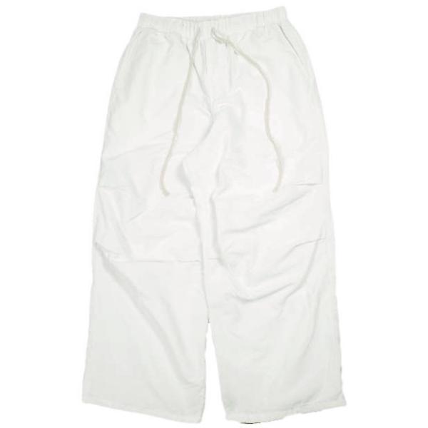 Danke Schon ダンケシェーン 23AW PREMIUM TC TWILL SNOW PANTS ツイルスノーパンツ Free WHITE ワイド バギー イージー サンプル品 g26324