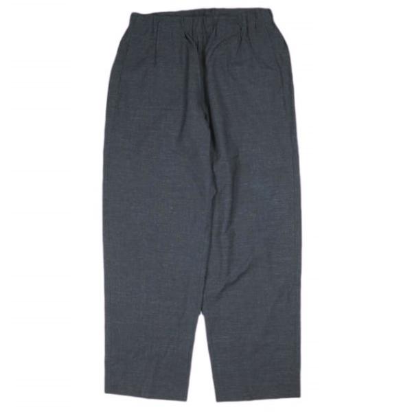 un/unbient アン 日本製 EASY TROUSERS ウールリネンイージートラウザーズ UNPT59-2 3 NAVY アンビエント パンツ ボトムス g26467