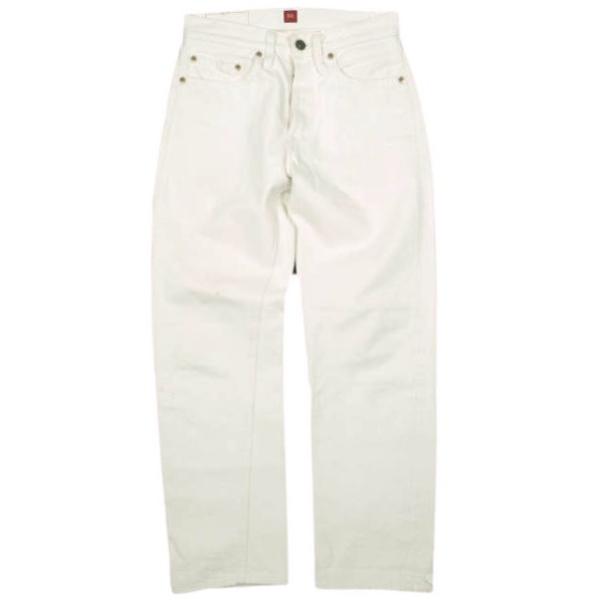 RESOLUTE リゾルト 日本製 AA710 Tight Straight(66モデル) 10周年記念カラー ホワイトセルビッチデニムパンツ W28 WHITE ジーンズ