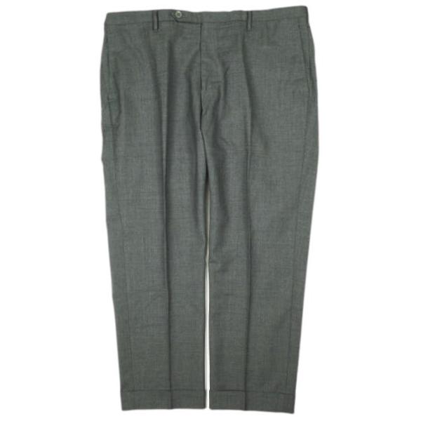 ROTA ロータ イタリア製 ウールトロピカル ノープリーツスラックス  0092P 52 CHARCOAL GRAY パンツ ボトムス g26984