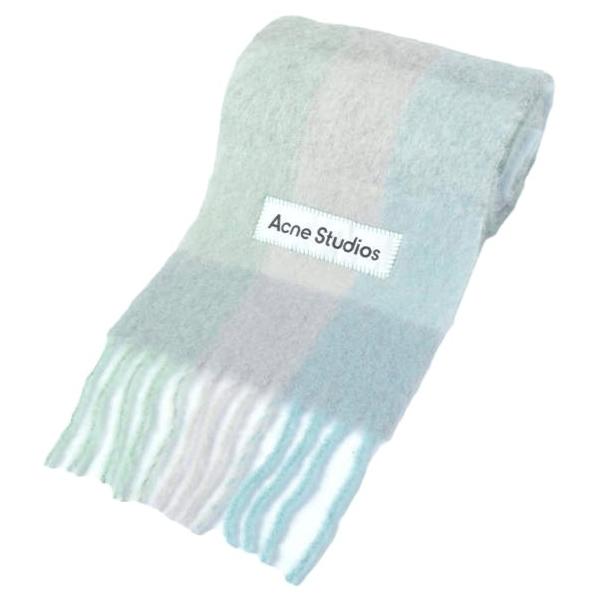 新品 Acne Studios アクネストゥディオズ 25AW MOHAIR CHECKED SCARF