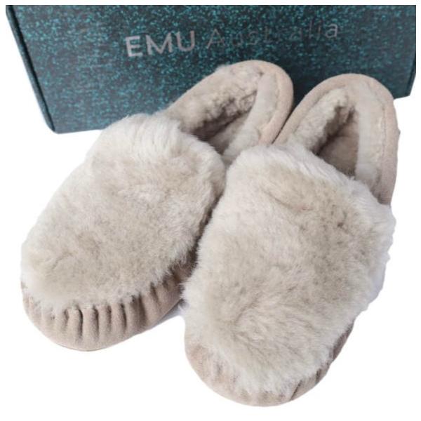 新品 EMU Australia エミューオーストラリア Cairns Reverse Fur 