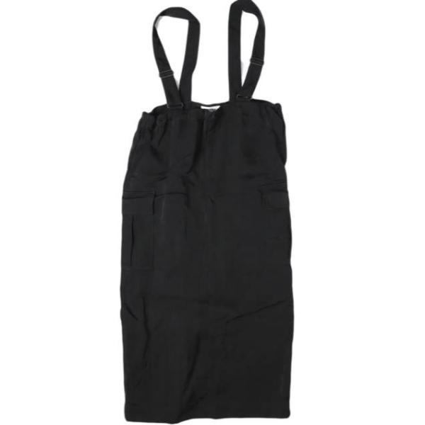 SACRA サクラ 24SS VINTAGE NYLON TWILL OP ヴィンテージナイロンツイル オールインワン 124117041 38 BLACK オールインワン サロペット