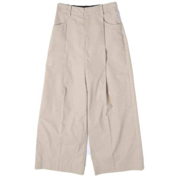 CEaRET シーレット 25AW Tuck Wide Pants タックワイドパンツ 253016 1 BEIGE バギー ボトムス g27429