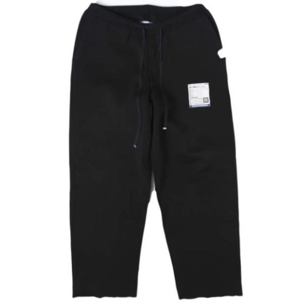 in・stru(men-tal). Maison MIHARA YASUHIRO メゾンミハラヤスヒロ 24AW MILAN RIB EASY PANTS ミラノリブイージーパンツ I13PT025 48 BLK