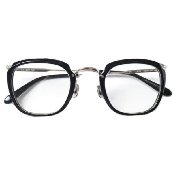 EYEVAN 7285 アイヴァン 7285 541 C.1001 コンビネーションフレーム ウエリントンサングラス BLACK/LIGHT GRAY 47□24-145 眼鏡 メガネ