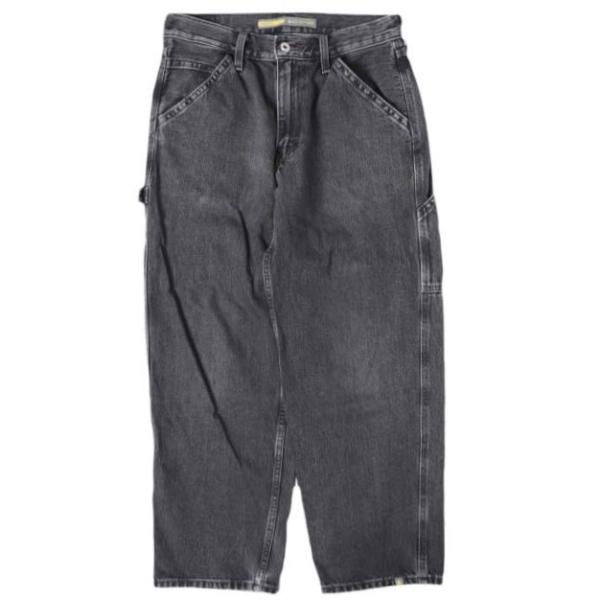 LEVI'S SILVER TAB リーバイス シルバータブ 24AW Baggy Carpenter Denim Pant バギーカーペンターデニムパンツ A7489-0001 W30 BLACK