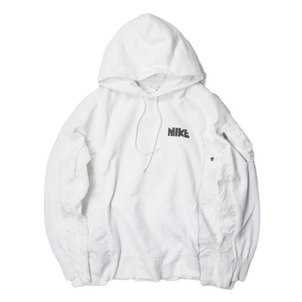 sacai x NIKE サカイ × ナイキ プルオーバー ドッキング パーカー- sacai x NIKE サカイ × ナイキ プルオーバー ドッキング パーカー-