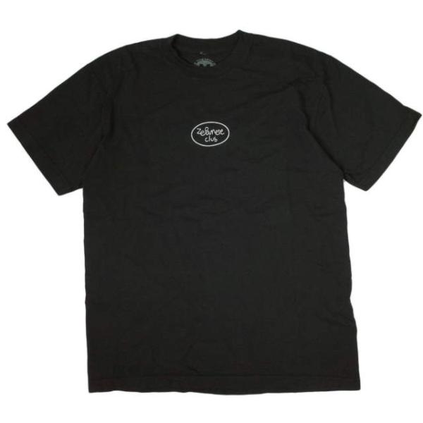 Zepanese Club ゼパニーズクラブ S/S LOGO TEE サークルロゴプリントTシャツ M ブラック 半袖 IMA:ZINE Verdy トップス g3497
