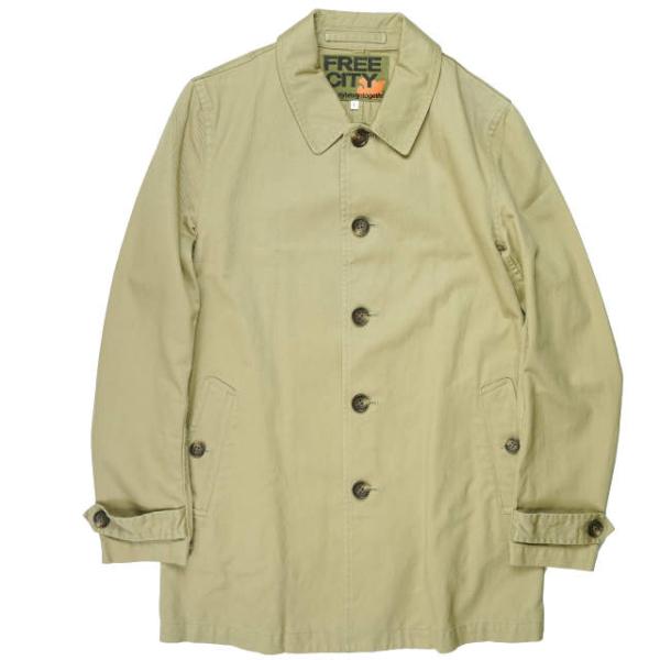 FREECITY フリーシティ 日本製 CHINO SHOP COAT チノショップコート 700038-994 1 ベージュ ステンカラーコート アウター g4191