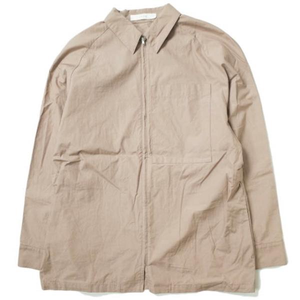 seya. セヤ 20SS LIGHT BLOUSON MICRO BRUSHED COTTON ライトブルゾン マイクロブラッシュコットン S CHAI ジップアップ ジャケット looponline_g8167