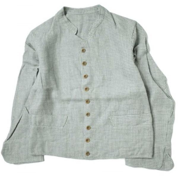 アナトミカ　リネン　ドルマンジャケット　フランス製 ANATOMICA DOLMAN JACKET COTTON LINEN - メルカリ