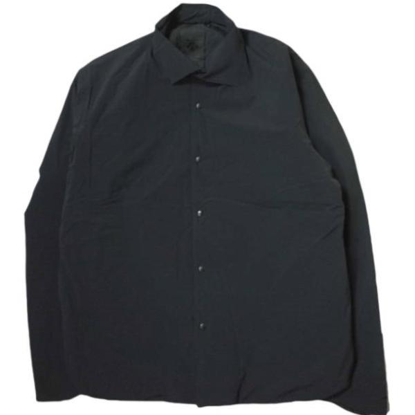 DESCENTE ALLTERRAIN デサント オルテライン INSULATED LONG-SLEEVE SHIRTS インシュレーションシャツ  DAMQGC22 O(JP/XL) ブラック g8969