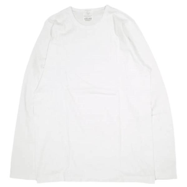 新品 BEAUTY＆YOUTH UNITED ARROWS フライスクルーネックロングスリーブカットソー 1212-113-5568 XL WHITE 長袖 Tシャツ トップス g9741