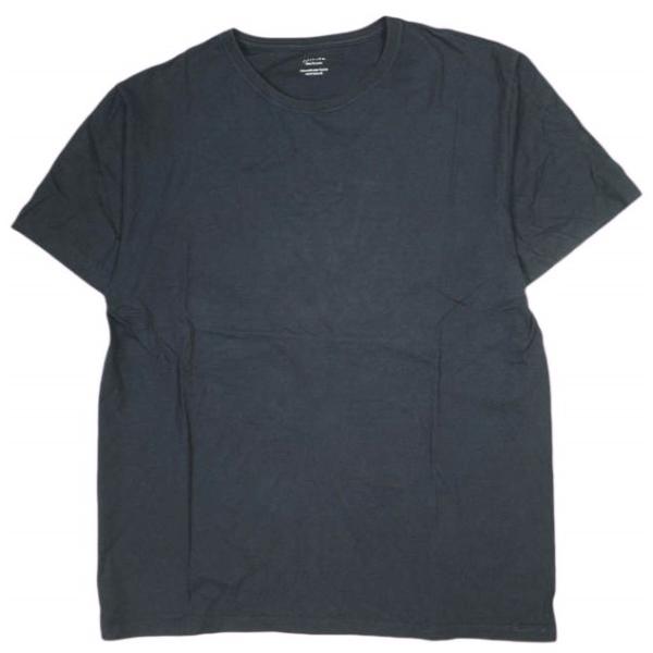 EDIFICE エディフィス Tous les jours ソリッドクルーネックTシャツ 48 Navy 半袖 トップス g9790