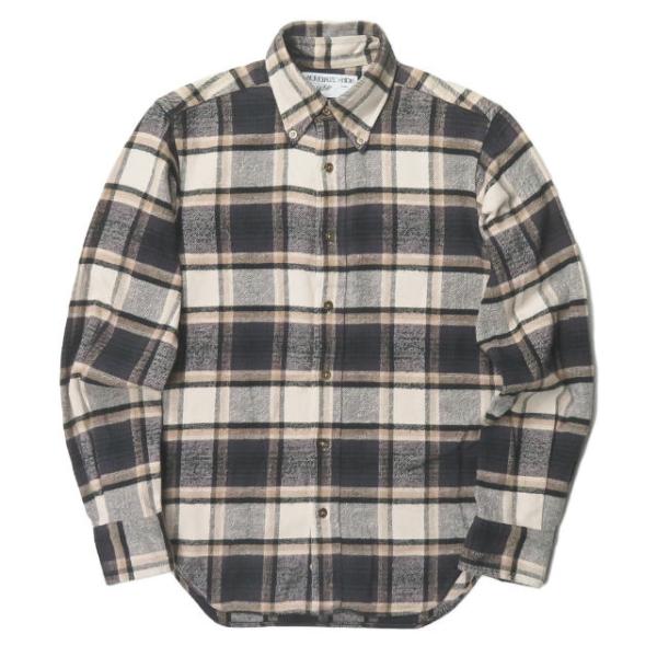 インディビジュアライズドシャツ Individualized Shirts X Wild Life Tailor 別注 コットンフランネル チェックbd シャツ S程度 オーダーサイズ ベージュ J3378 Loopヤフーショッピング店 通販 Yahoo ショッピング