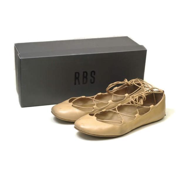 中古】アールビーエス レイビームス RBS Ray BEAMS レースアップバレエ