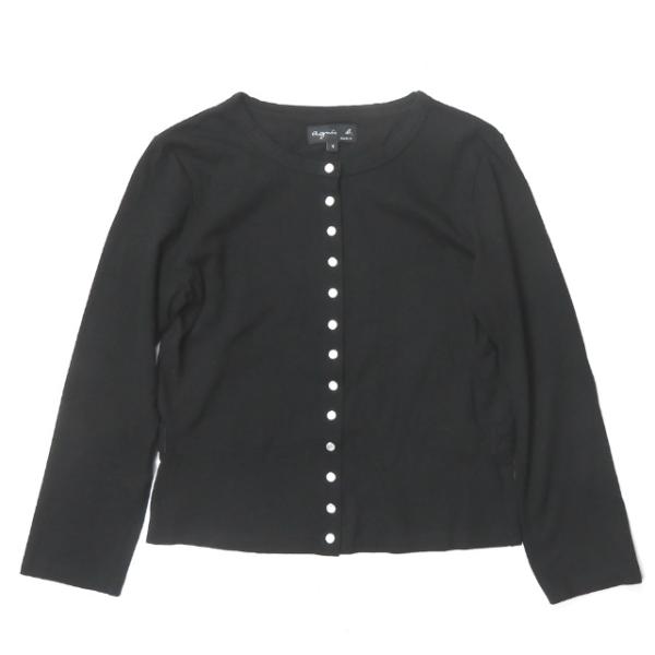 アニエスベー agnes b. 19AW 日本製 プレッションカーディガン