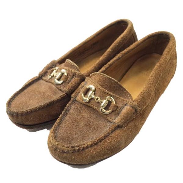 YUKETEN ユケテン アメリカ製 Suede Bit Loafer Moccasin Made In USA スエードビットローファー W7C(23-24cm) ブラウン モカシン
