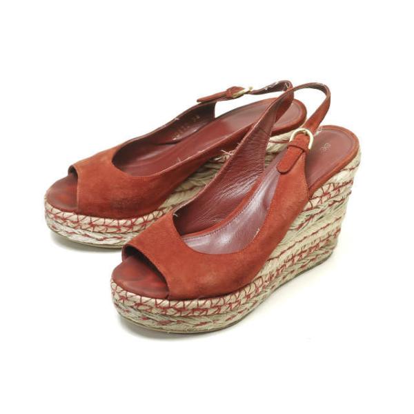 セルジオロッシ　オープントゥ　ジュートサンダル　　即日出荷