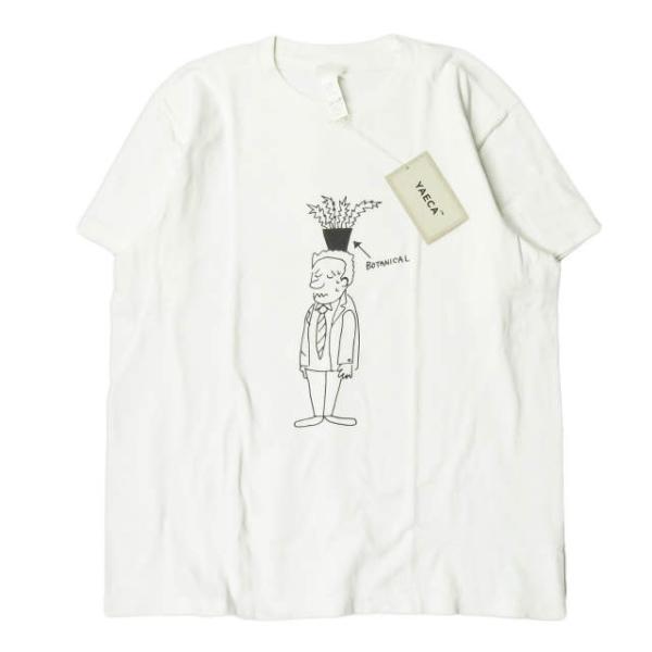 【新品未使用】ヤエカ YAECA 加賀美健 プリント Tシャツ クルーネック looponline_mc56517