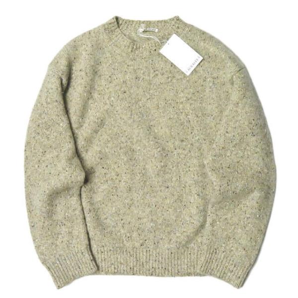 ポケットいっぱい AURALEE NEP CASHMERE KNIT P/O(A6AP01NC) - 通販