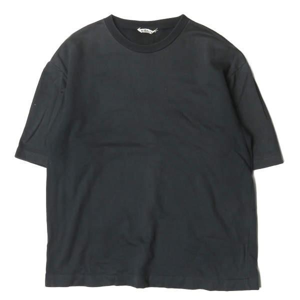 オーラリー AURALEE 16SS 日本製 SUPER HIGH GAUGE SWEAT TEE スーパー 